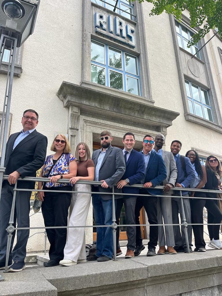 Adrienne DeMoss in Berlin during RIAS Fellowship